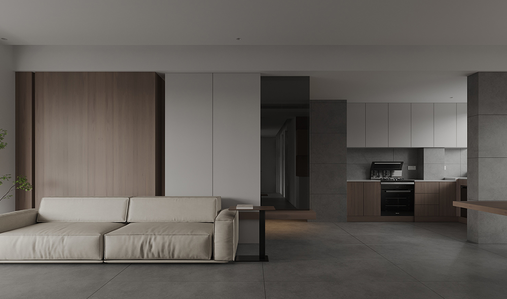 裂紋橡木·霧灰