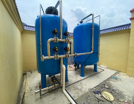 亚搏官方20吨压力式一体化净水设备