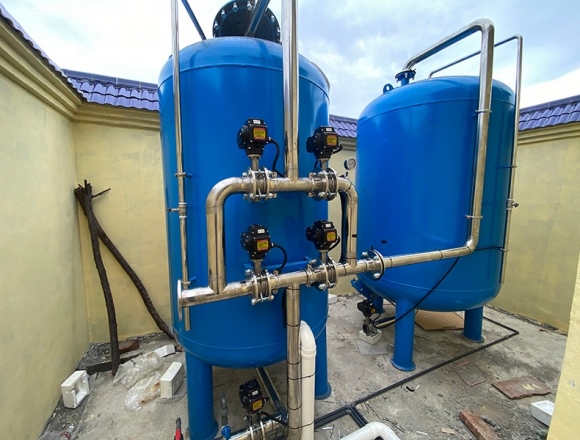 亚搏官方20吨压力式一体化净水设备