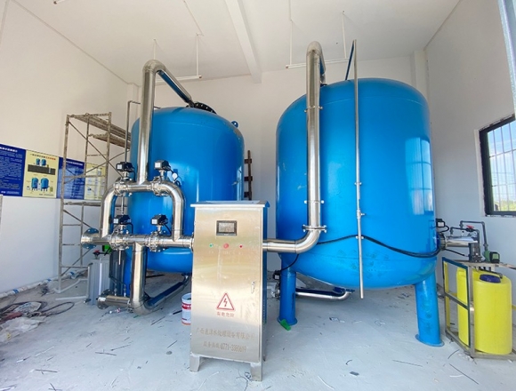 亚搏官方麻江县50吨压力式一体化净水设备